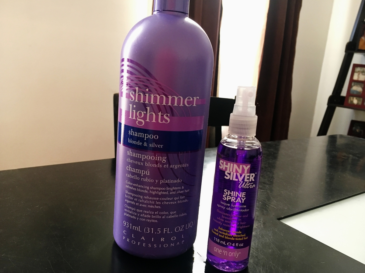 Gray Hair And The Purple Shampoo Libby I Juli